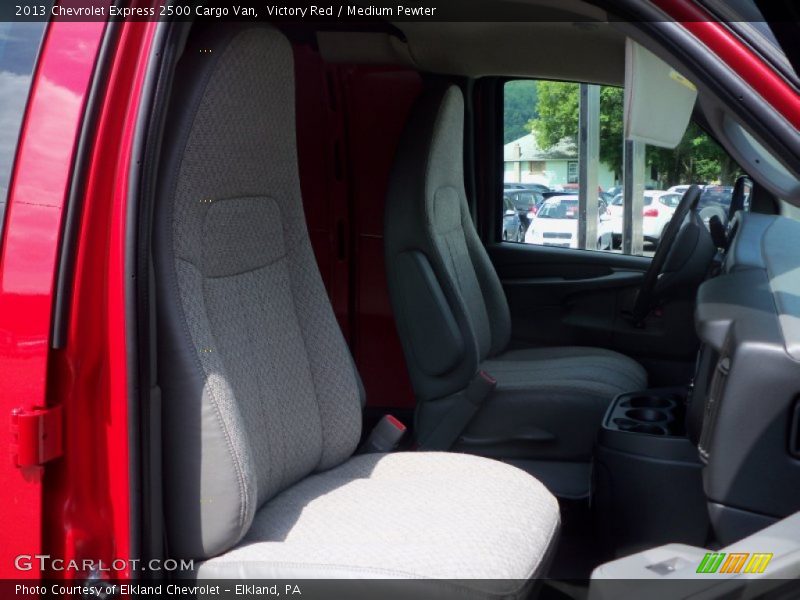 Victory Red / Medium Pewter 2013 Chevrolet Express 2500 Cargo Van