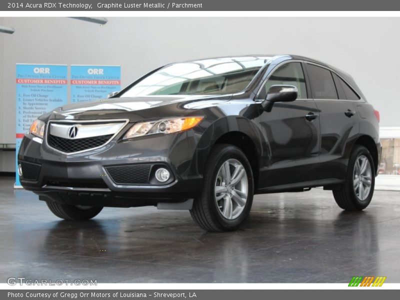 Graphite Luster Metallic / Parchment 2014 Acura RDX Technology