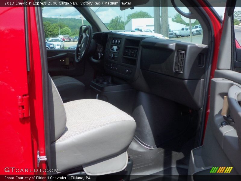 Victory Red / Medium Pewter 2013 Chevrolet Express 2500 Cargo Van