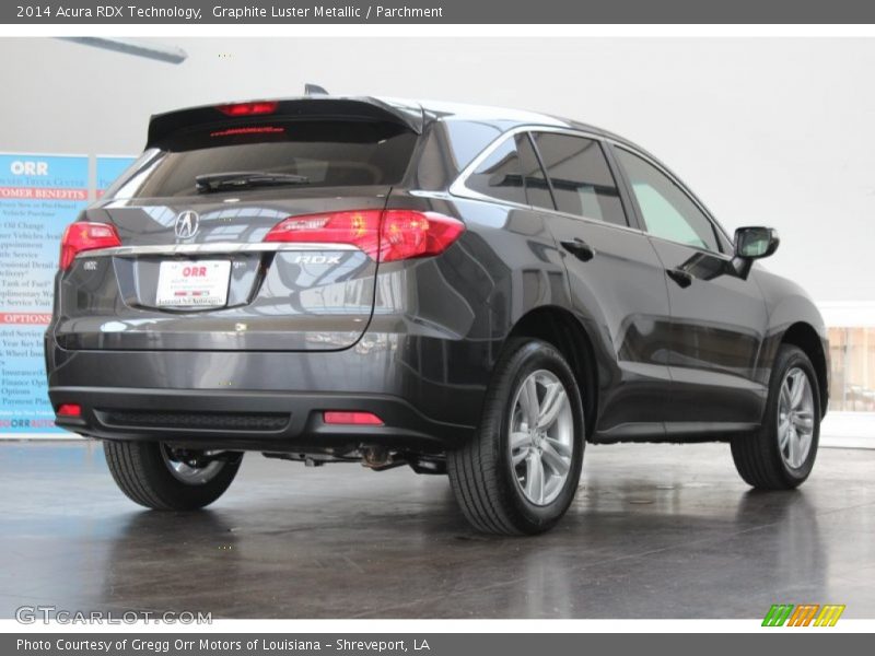 Graphite Luster Metallic / Parchment 2014 Acura RDX Technology