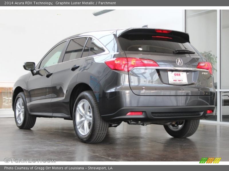 Graphite Luster Metallic / Parchment 2014 Acura RDX Technology