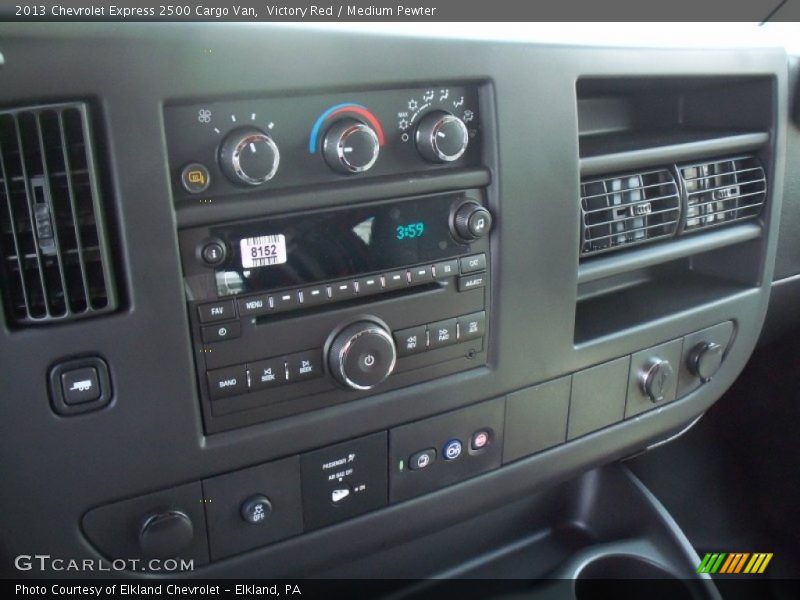 Victory Red / Medium Pewter 2013 Chevrolet Express 2500 Cargo Van