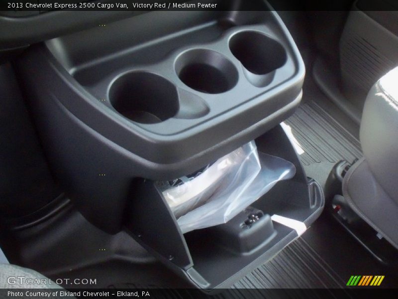 Victory Red / Medium Pewter 2013 Chevrolet Express 2500 Cargo Van