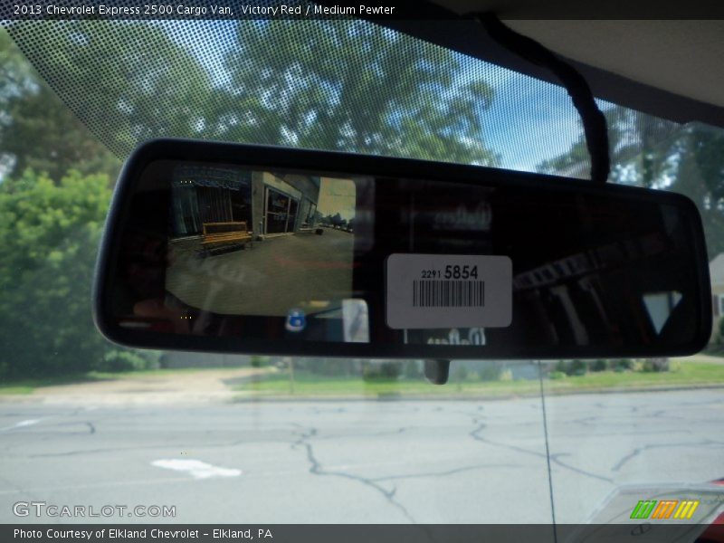 Victory Red / Medium Pewter 2013 Chevrolet Express 2500 Cargo Van