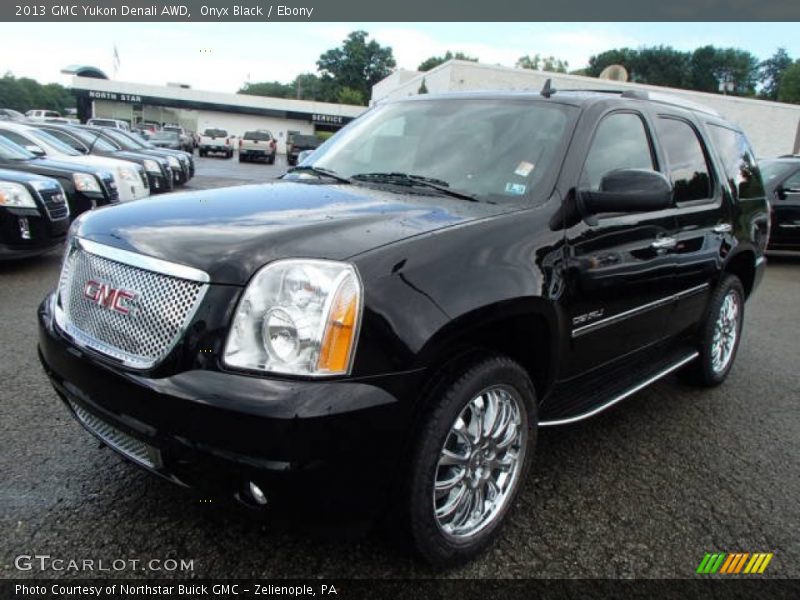 Onyx Black / Ebony 2013 GMC Yukon Denali AWD