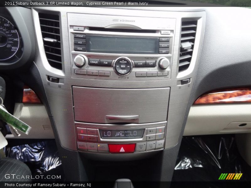 Cypress Green Pearl / Warm Ivory 2011 Subaru Outback 3.6R Limited Wagon