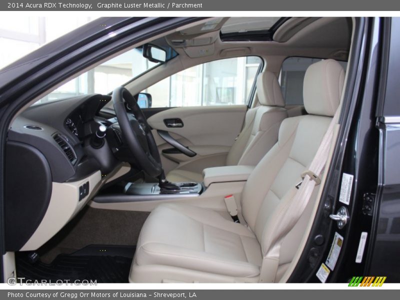 Graphite Luster Metallic / Parchment 2014 Acura RDX Technology