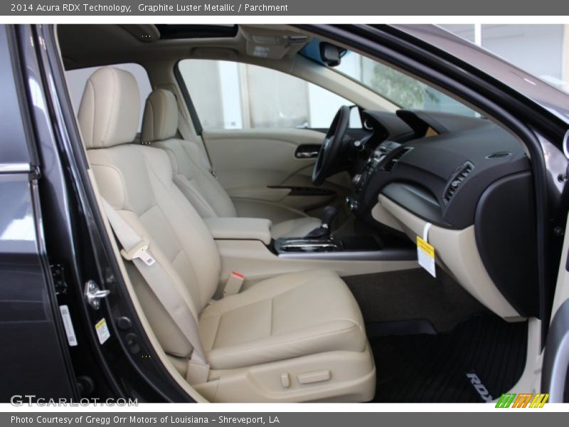 Graphite Luster Metallic / Parchment 2014 Acura RDX Technology