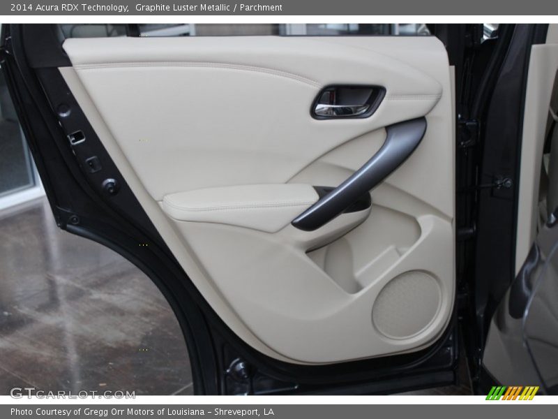 Graphite Luster Metallic / Parchment 2014 Acura RDX Technology