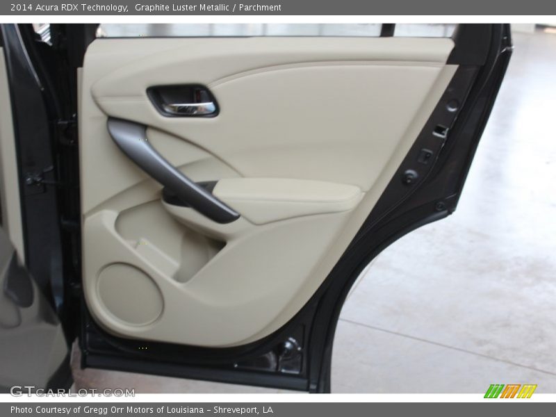 Graphite Luster Metallic / Parchment 2014 Acura RDX Technology