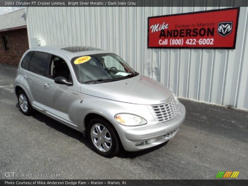 Bright Silver Metallic / Dark Slate Gray 2003 Chrysler PT Cruiser Limited