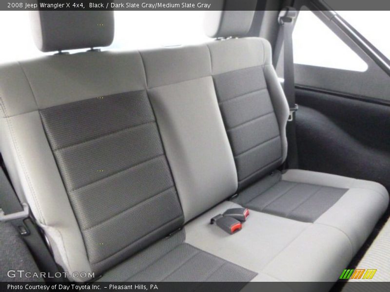 Black / Dark Slate Gray/Medium Slate Gray 2008 Jeep Wrangler X 4x4