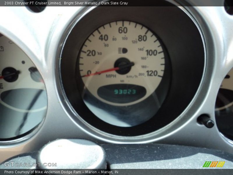 Bright Silver Metallic / Dark Slate Gray 2003 Chrysler PT Cruiser Limited