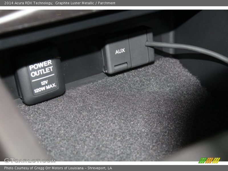 Graphite Luster Metallic / Parchment 2014 Acura RDX Technology