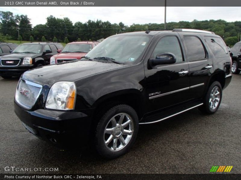 Onyx Black / Ebony 2013 GMC Yukon Denali AWD