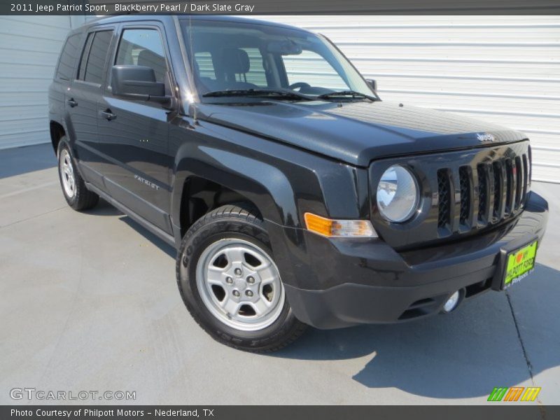Blackberry Pearl / Dark Slate Gray 2011 Jeep Patriot Sport