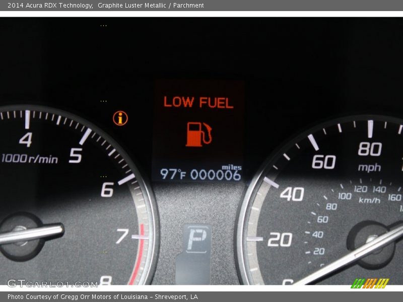 Graphite Luster Metallic / Parchment 2014 Acura RDX Technology