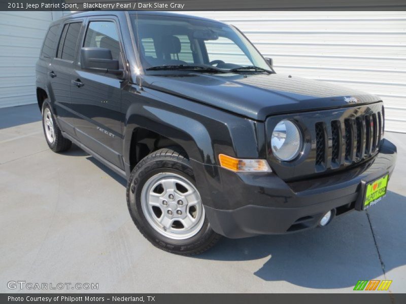 Blackberry Pearl / Dark Slate Gray 2011 Jeep Patriot Sport