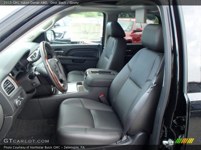 Onyx Black / Ebony 2013 GMC Yukon Denali AWD
