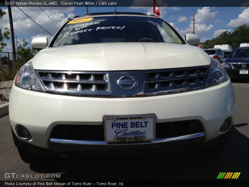 Glacier Pearl White / Cafe Latte 2007 Nissan Murano SL AWD