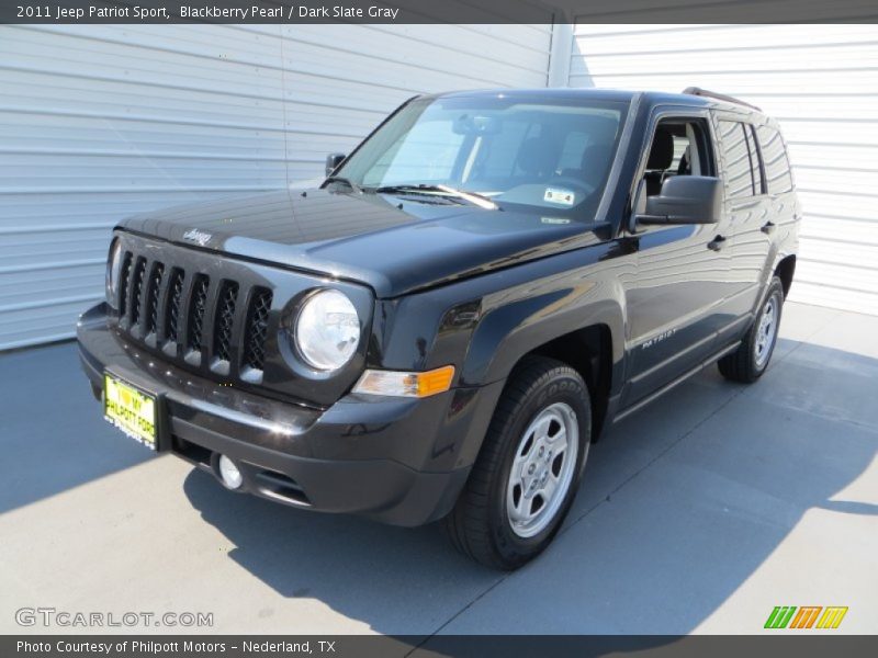 Blackberry Pearl / Dark Slate Gray 2011 Jeep Patriot Sport