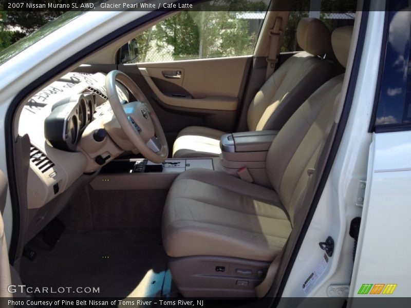 Glacier Pearl White / Cafe Latte 2007 Nissan Murano SL AWD
