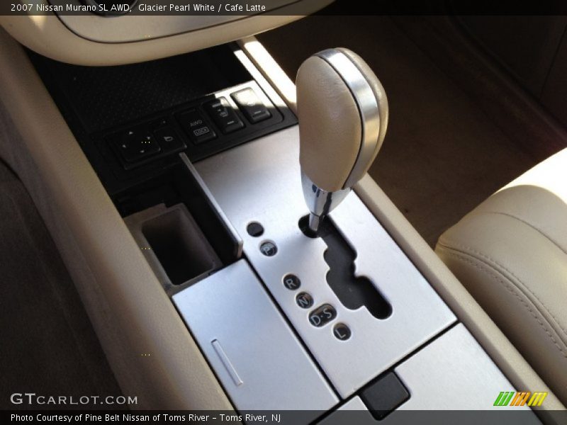 Glacier Pearl White / Cafe Latte 2007 Nissan Murano SL AWD