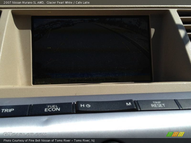 Glacier Pearl White / Cafe Latte 2007 Nissan Murano SL AWD