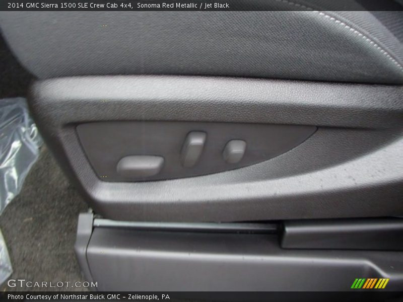 Sonoma Red Metallic / Jet Black 2014 GMC Sierra 1500 SLE Crew Cab 4x4