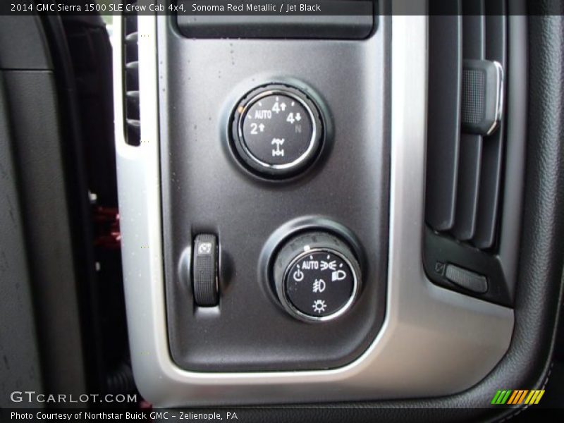 Sonoma Red Metallic / Jet Black 2014 GMC Sierra 1500 SLE Crew Cab 4x4
