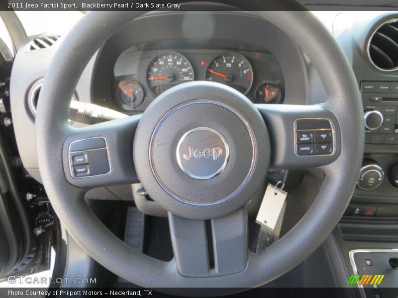 Blackberry Pearl / Dark Slate Gray 2011 Jeep Patriot Sport