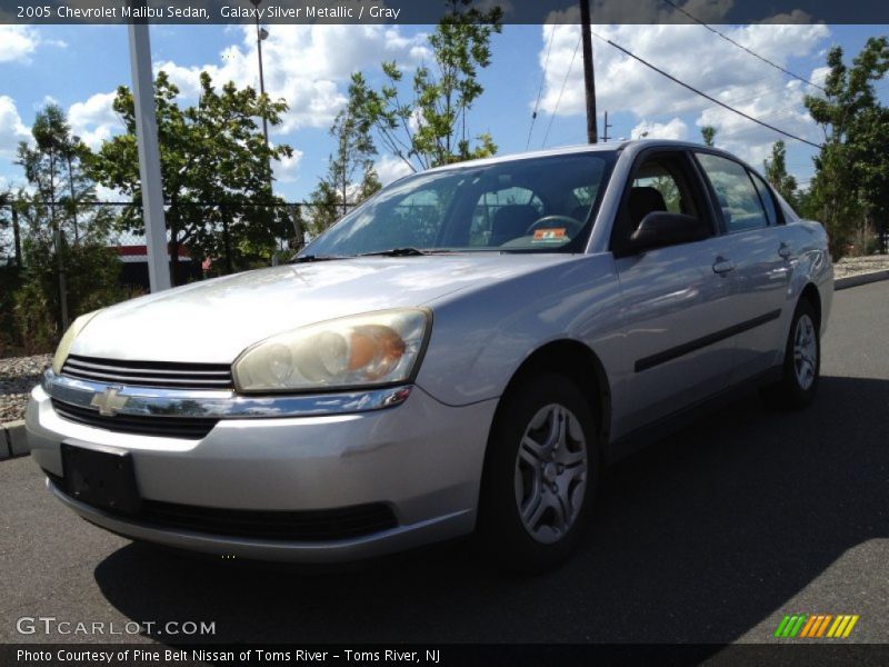 Galaxy Silver Metallic / Gray 2005 Chevrolet Malibu Sedan