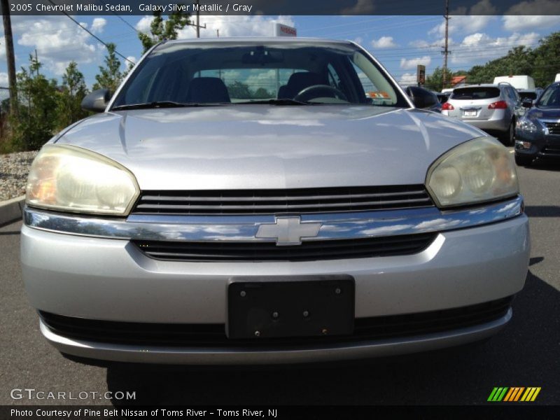 Galaxy Silver Metallic / Gray 2005 Chevrolet Malibu Sedan