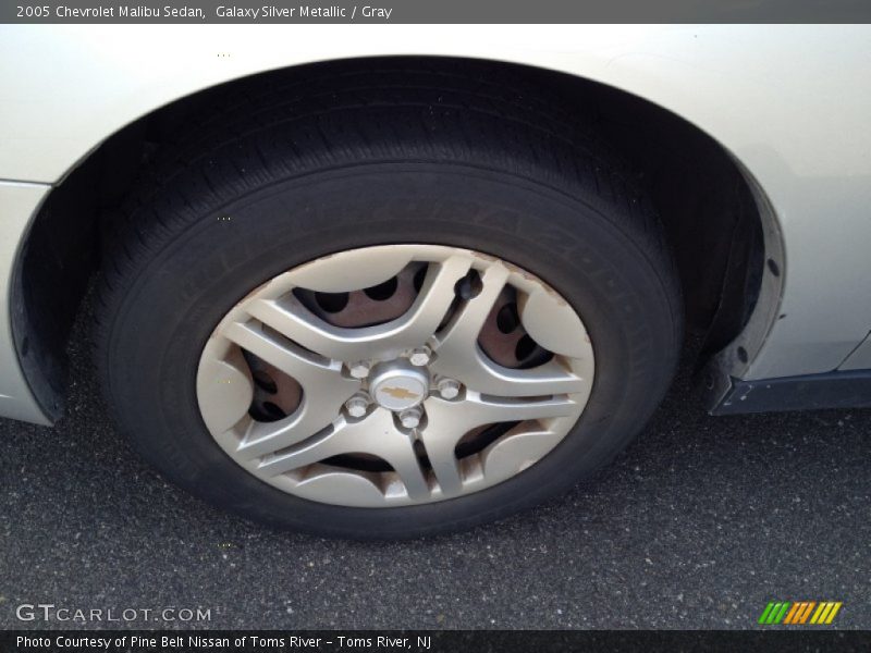 Galaxy Silver Metallic / Gray 2005 Chevrolet Malibu Sedan