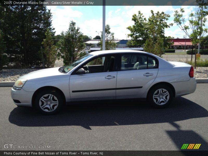 Galaxy Silver Metallic / Gray 2005 Chevrolet Malibu Sedan