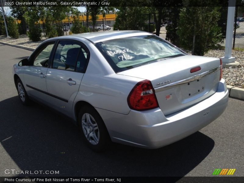 Galaxy Silver Metallic / Gray 2005 Chevrolet Malibu Sedan
