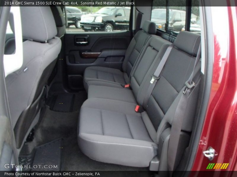 Sonoma Red Metallic / Jet Black 2014 GMC Sierra 1500 SLE Crew Cab 4x4