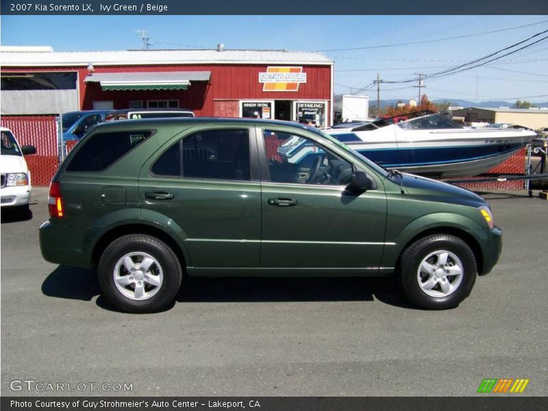 Ivy Green / Beige 2007 Kia Sorento LX
