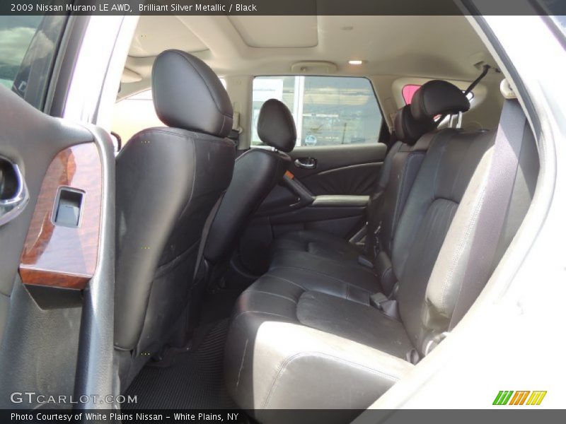 Brilliant Silver Metallic / Black 2009 Nissan Murano LE AWD
