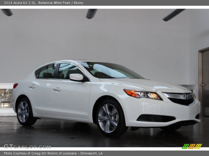 Bellanova White Pearl / Ebony 2014 Acura ILX 2.0L