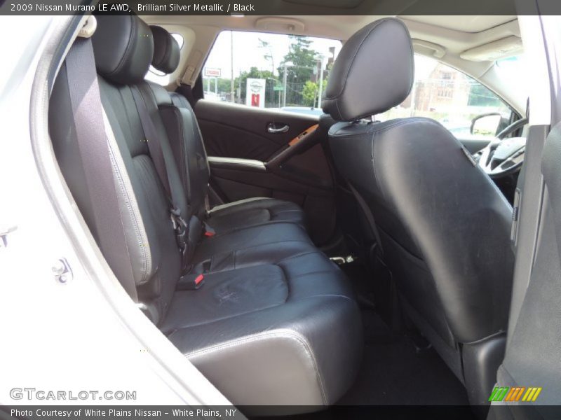 Brilliant Silver Metallic / Black 2009 Nissan Murano LE AWD