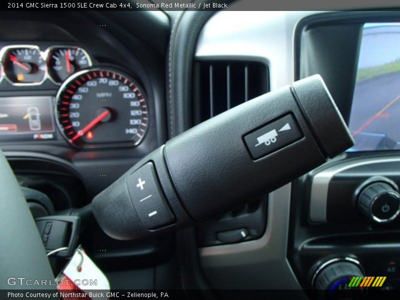 Sonoma Red Metallic / Jet Black 2014 GMC Sierra 1500 SLE Crew Cab 4x4