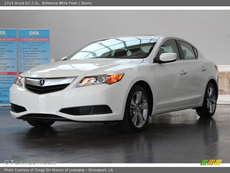 Bellanova White Pearl / Ebony 2014 Acura ILX 2.0L