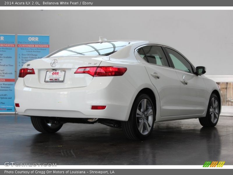 Bellanova White Pearl / Ebony 2014 Acura ILX 2.0L