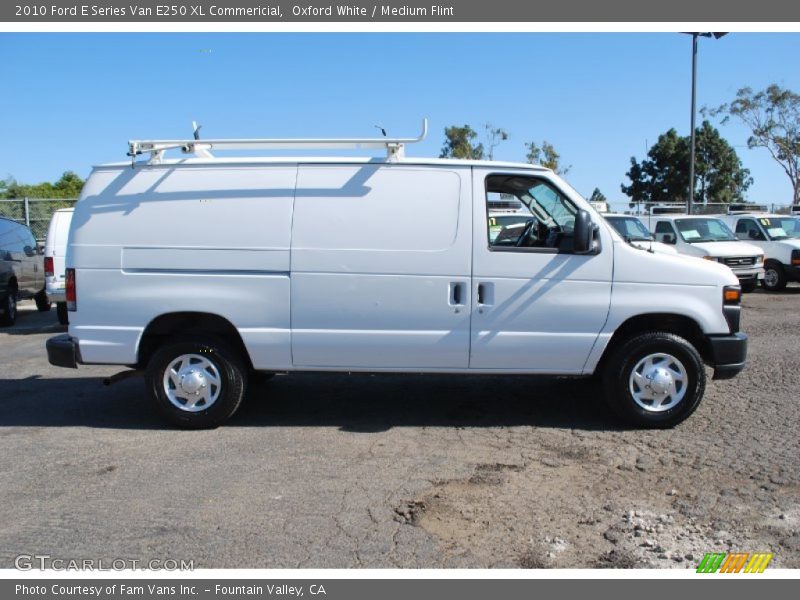 Oxford White / Medium Flint 2010 Ford E Series Van E250 XL Commericial