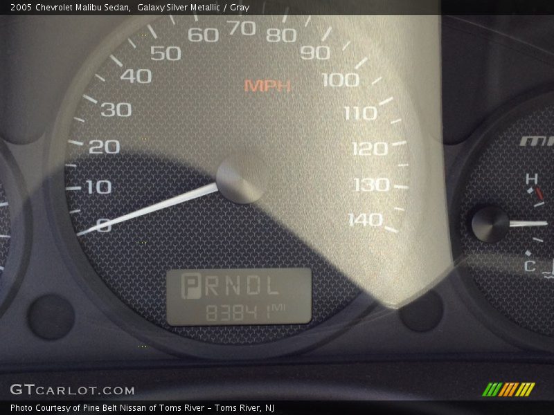 Galaxy Silver Metallic / Gray 2005 Chevrolet Malibu Sedan