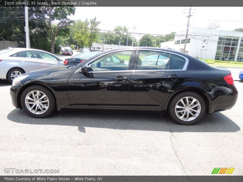Black Obsidian / Graphite 2008 Infiniti G 35 Sedan