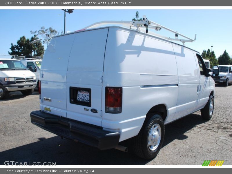 Oxford White / Medium Flint 2010 Ford E Series Van E250 XL Commericial