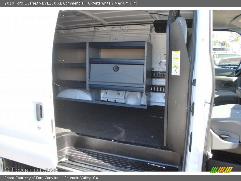 Oxford White / Medium Flint 2010 Ford E Series Van E250 XL Commericial