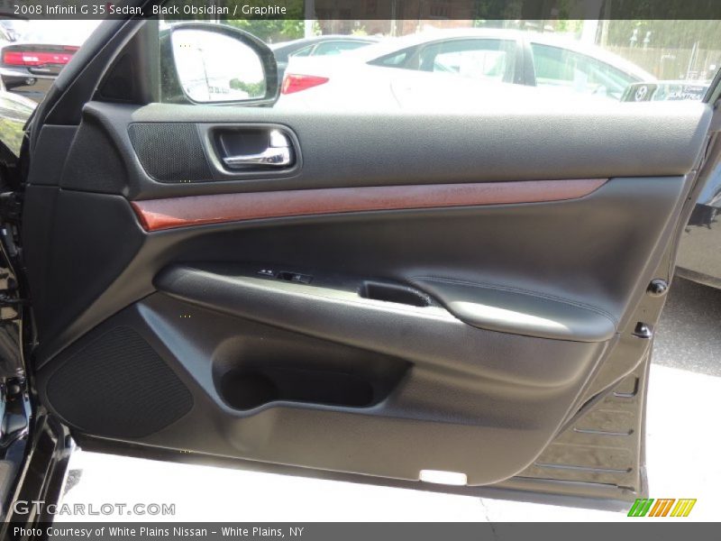 Black Obsidian / Graphite 2008 Infiniti G 35 Sedan